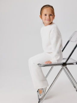 ACOOLA / Джемпер детский для девочек Lika белый фото 4