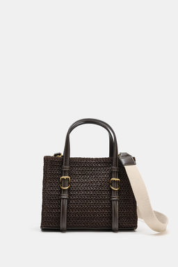 BOLSO MINI SHOPPER / Chocolate
