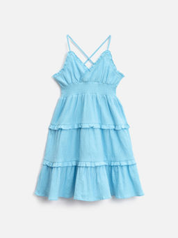 ACOOLA / Платье детское для девочек Erni голубой  фото 3