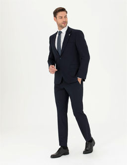 Lacivert Slim Fit Kuma_ Pantolon - Pierre cardin фото 3