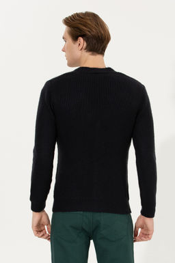 U. S. Polo Assn Мужской темно-синий трикотажный кардиган - U.s. polo assn фото 17