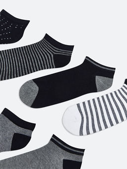 Desenli Erkek Patik ?orap 7li