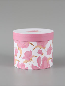 Набор шляпных коробок 5 в 1 «Нежные лилии», 13 × 14 ‒ 19.5 × 22 см