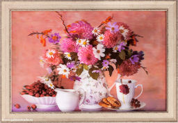 Картина 5D 40х60 023 Георгины / ZR8843B-339350 / - Галеонтрейд фото 2