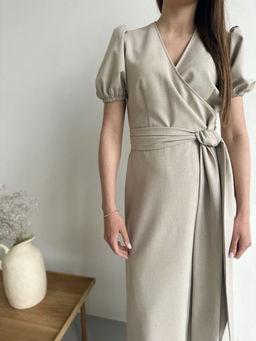 Платье AURA 3213-164 серый