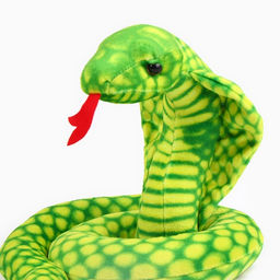 Мягкая игрушка Змея. Кобра, 55 см, цвет зелёный - Simaland фото 8