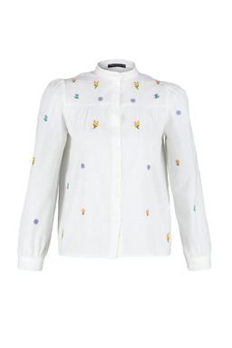 Ekru Nak?s Detayl? Regular Normal Kal?p Dokuma Gomlek TWOSS23GO00152