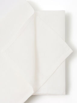 Набор салфеток сервировочных «Этель» Golden deer, 40×40 см - 2 шт., с декоративными кольцами, 100% лён