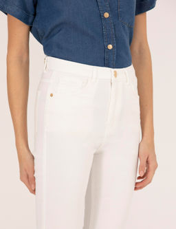 Ekru Skinny Fit Kanvas Pantolon - Pierre cardin фото 6