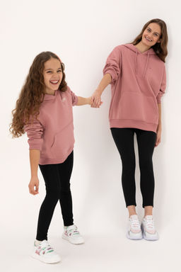 K_z _ocuk Orkide Kap__onlu _ardonlu Basic Sweatshirt Sepette S_rpriz _ndirim - U.s. polo assn фото 6