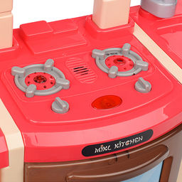 Игровой набор кухня "У шефа" цвет розовый, в коробке