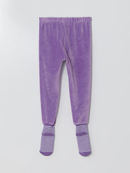 Beli Lastikli ?orapl? K?z Bebek Pijama Alt - Waikiki фото 3