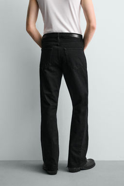 JEANS FLARE FIT ROTOS / Negro - Zara фото 17