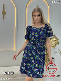 Летнее платье с принтом - Bruno фото 3