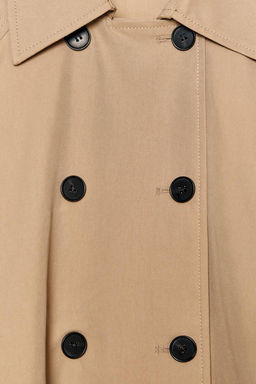 SHORT CAPE TRENCH COAT - Zara фото 10
