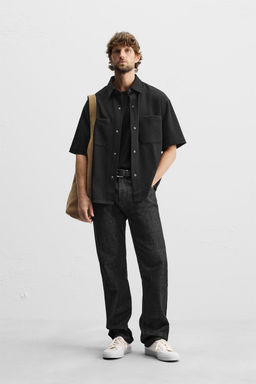 TEXTURED COMFORT OVERSHIRT - Zara фото 10
