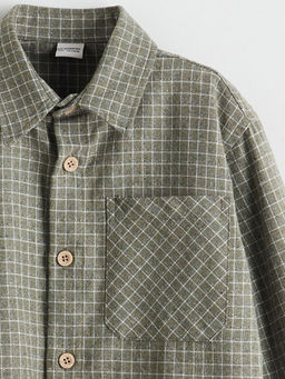 Ekose Erkek ?ocuk Oduncu G?mlek