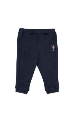 Темно-синие спортивные штаны для девочек - U.s. polo assn фото 4