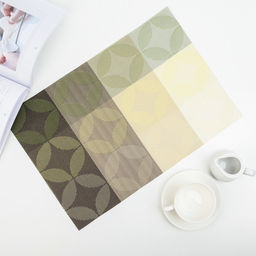 Цена за 12 шт. Салфетка сервировочная на стол «Пики», 45×30 см, цвет жёлтый