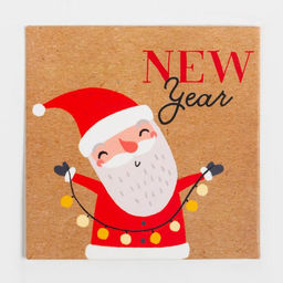 Новогодний подарочный набор KAFTAN New Year, носки р-р 36-39 (23-25 см), маска  фото 4