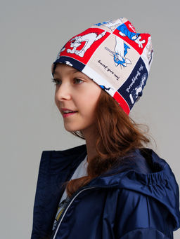 12441173 Шапка трикотажная для девочек, 2 шт в комплекте - Playtoday фото 4