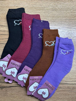 BK966 Носки, 5 пар (махровые) МУЛЬТИЦВЕТ