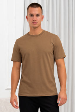 Футболка муж.арт.1240-1,коричневая - Binita фото 12