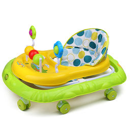 Ходунки "Любимые игрушки" (цвет салатовый/желтый)