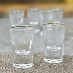 Набор 6-ти стопок 12мл d-3,5см h-5,3см в упаковке 302 Y