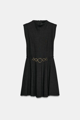 SHORT TWILL DRESS - Zara фото 5