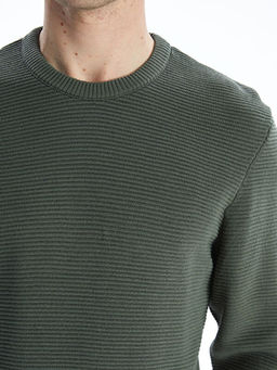 Bisiklet Yaka Erkek Triko Kazak