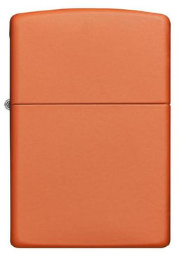 Зажигалка ZIPPO с оранжевым матовым покрытием | Orange Matte 231  фото 2