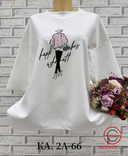 кофта женская с рисунком - Bruno фото 3