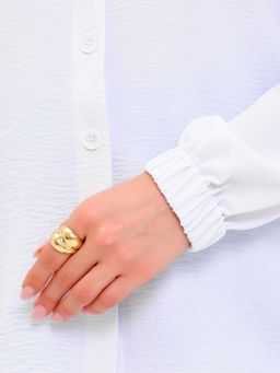 Блуза с рукавом на резинке - Stilla фото 19