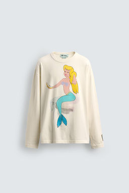 PETER PAN MERMAID HARRY LAMBERT FOR ZARA X DISNEY T-SHIRT фото 7