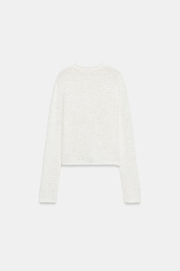 CHAQUETA PUNTO GRUESO / Crudo - Zara фото 4