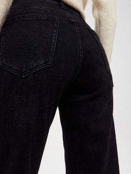 Утепленные женские джинсы мом на Байке