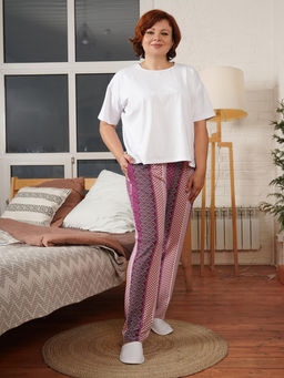 IV-CAPRIZ Тинау - брюки сирень  фото 2