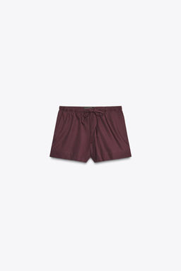 POPLIN MINI SHORTS - Zara фото 4
