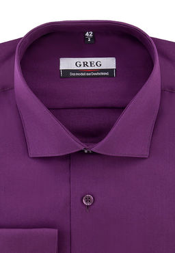 Сорочка мужская длинный рукав GREG 740/119/LID