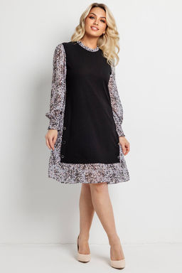 Платье женское 6165/09/Черный, серый