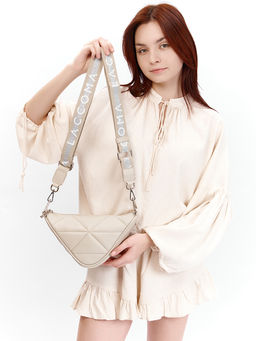 LACCOMA сумка Багира-Ф826-серый эко кожа хлопок