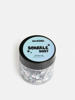 ACOOLA / Глиттер-гель для тела Gela серебристый  фото 2