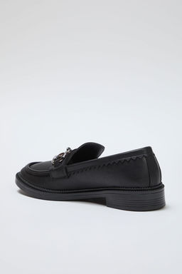 Trendyol Shoes Siyah Toka Detayl? Duz Kad?n Loafer Ayakkab? TAKSS25LA00002 - Trendyolmilla фото 11