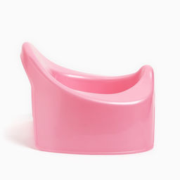 Горшок детский Крошка Я «Радуга», розовый