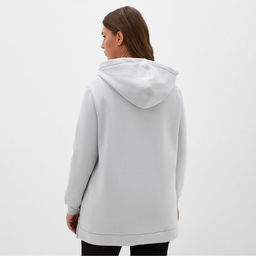 Худи женское MIST Cozy style, серое, размер 58