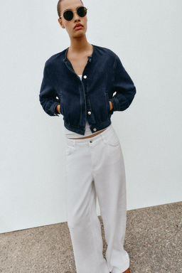 CHAQUETA BOMBER Z1975 DENIM / Azul - Zara фото 3