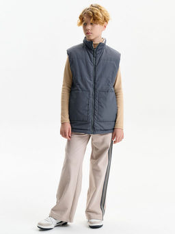 PELICAN, жилет для мальчиков, Серый  фото 2