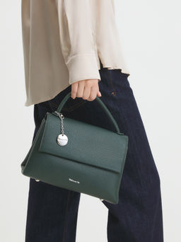 Женская сумка с ручкой TAMARIS Артикул 4476213, изумрудный - Maison david фото 2