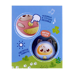 Музыкальная игрушка Котик-неваляшка, звук, свет, цвет розовый - Zabiaka фото 5